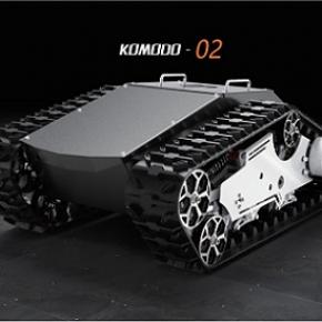 KOMODO02 tracked robot chassis(100kg)