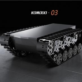KOMODO03 tracked robot chassis(100kg)