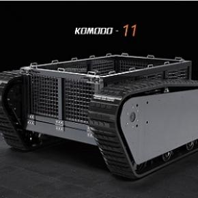 KOMODO11 tracked robot chassis(500kg) -Ukraine THeMIS UGV -Republic of Estonia