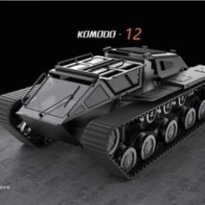 KOMODO12 tracked robot chassis(350kg)