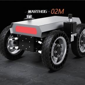 WARTHOG-02-M Four-wheel differential shock absorption chassis(100kg)-UGV, Russia-Ukraine war unmanned combat vehicles