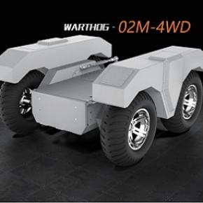 WARTHOG-02-L-4WD Four-wheel differential shock absorption chassis(250kg) 